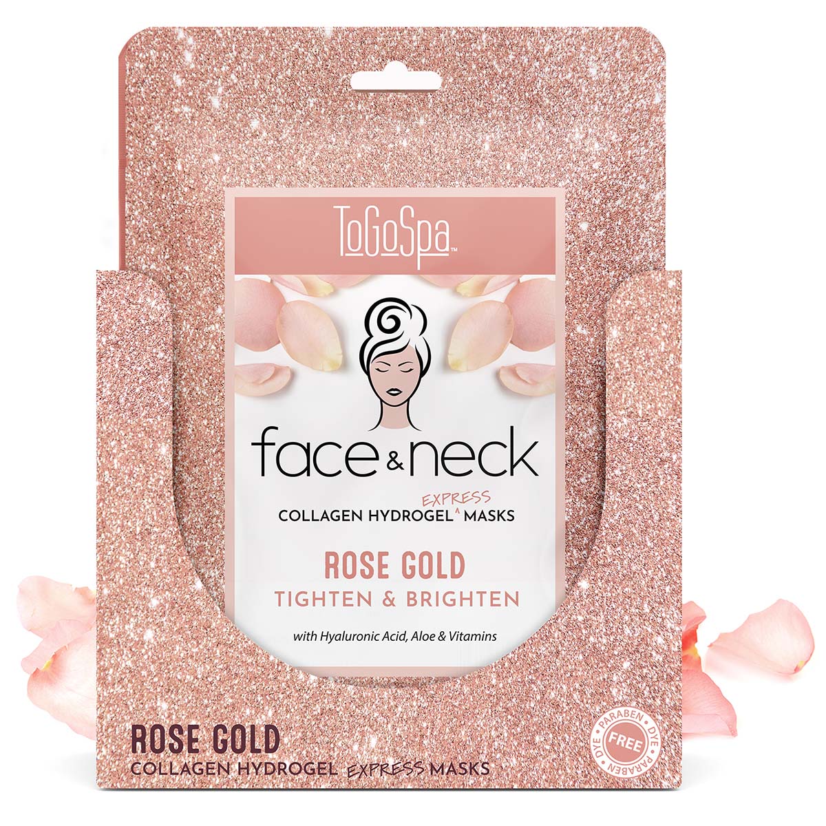 Wholesale Rose Gold Face and Neck EXPRESS Box - 10 packs