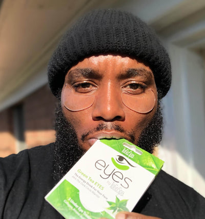 GreenTeaEyesinuse