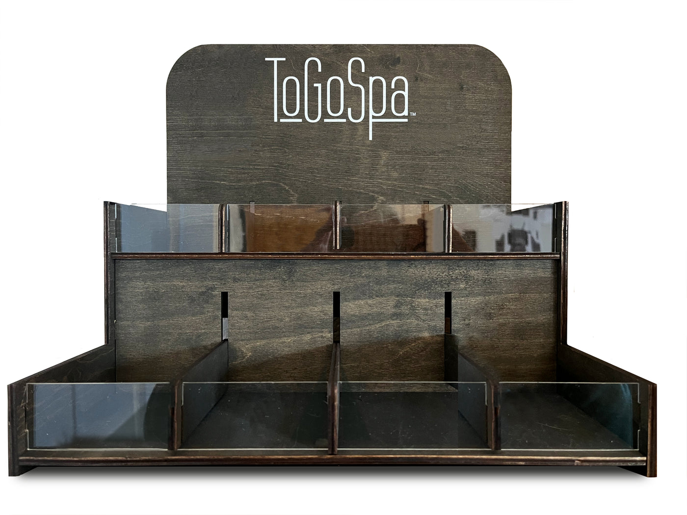 Wholesale Display Holds 8 Formulas, EMPTY Wooden