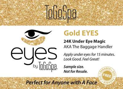 Wholesale Gold Eyes Promotional Giveaway Singles (40 treatments)