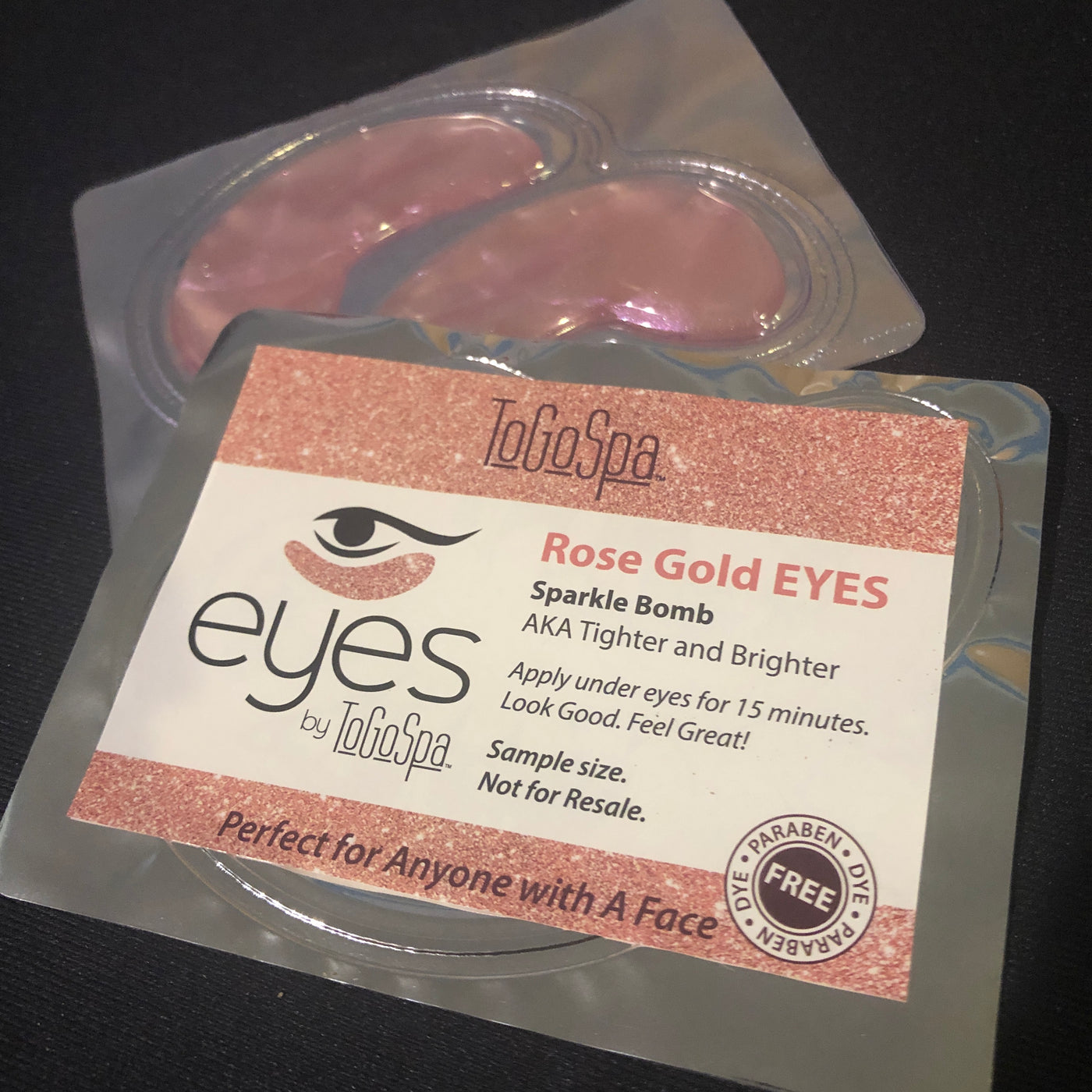 Wholesale Rose Gold Eyes Promotional Giveaway Singles (40 treatments)