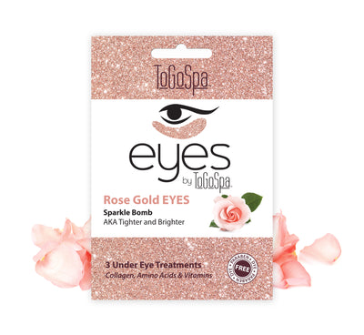 Wholesale Rose Gold EYES Back Bar - For Professional Use (40 Treatments)